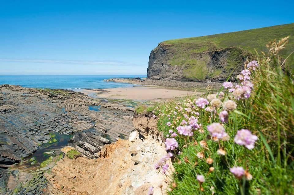 Kiberick Cottage At Crackington Haven, Near Bude And Boscastle, Cornwall ภายนอก รูปภาพ