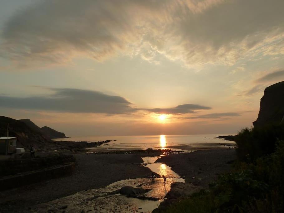 Kiberick Cottage At Crackington Haven, Near Bude And Boscastle, Cornwall ภายนอก รูปภาพ